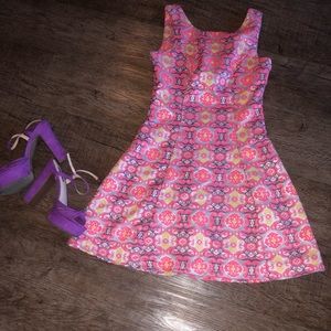 Colorful Paisley Summer Dress